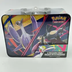2025 Pokemon Fall Mega Collector Chest Tin Box 6 Packs & 3 Foil Cards - Image 3