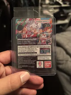 One Piece Monkey D. Luffy College Basketball US Voyage Promo Card SEALED - Image 2