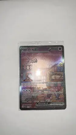 Mew EX 053 Scarlet & Violet 151 Promo Holo Card Sealed, Near Mint Condition - Image 2