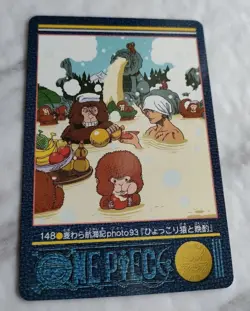 ONE PIECE VISUAL ADVENTURE CARD 148 Roronoa Zoro Japanese BANDAI 2001 F/S - Image 1