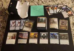 Corrupting Influence Commander Deck With Upgrade Cards - Image 1