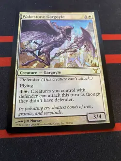 Wakestone Gargoyle *FOIL* Dissension MTG Magic the Gathering - Image 1