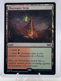 MTG - Thornspire Verge Duskmourn: House of Horror - NM - Image 1