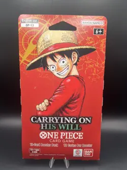 One Piece OP-13 Carrying on His Will Sleeved Booster Packs (LOT OF 4) - Image 5