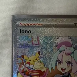 Pokemon TCG Iono Holo Card 269/193 Sv02: Paldea Evolved - Image 2