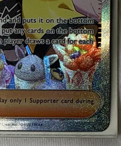 Pokemon TCG Iono Holo Card 269/193 Sv02: Paldea Evolved - Image 4