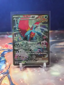 Roaring Moon EX 251/182SV04: Paradox Rift Special Illustration Rare Pokemon TCG - Image 1