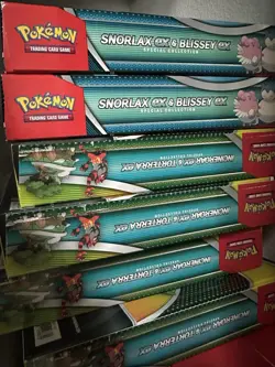 Pokemon TCG Snorlax, Blissey, Incineroar, Torterra Box Lot Of 6 NEW SEALED - Image 1