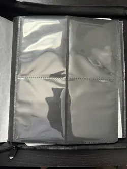 Gemloader Premium Toploader Binder 2x2 112 Pockets Pokemon Cards Black - Image 2