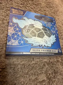 Stellar Crown Pokemon Center Elite Trainer Box ETB 2024 Scarlet & Violet Sealed - Image 1