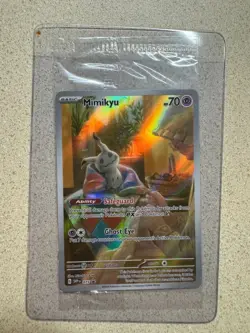 Mimikyu 075 Sv: Scarlet & Violet Promo Cards Holo - SEALED Great Centering - Image 1