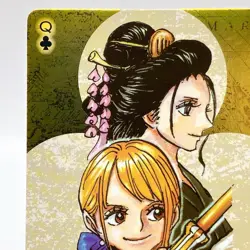 Nami Robin Kimono One Piece Golden Playing Cards Jump Festa Anime Manga Japan - Image 2