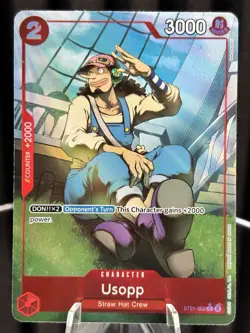 Usopp ST21-002 (Parallel) - One Piece Card Game Starter Deck EX: Gear 5 ST21 - Image 1