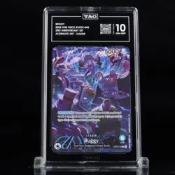 Buggy #OP09-042 Leader One Piece 2nd Anniversary TAG 10 GEM MINT - Image 1
