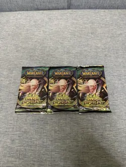 World of Warcraft - Through the Dark Portal - 3 Sealed Booster Packs - Image 1