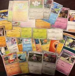 100+ Pokemon Cards Bulk Lot - Commons - Random Mix - Image 1