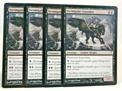 MTG Coldsnap Stromgald Crusader 4x Near Mint - Image 1