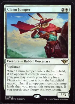Claim Jumper - 8 Foil MTG OTJ - Image 1