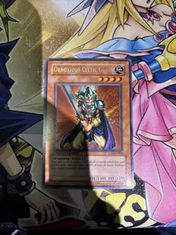 (EY) Yugioh! Obnoxious Celtic Guard - CT1-EN006 - Secret Rare - Limited Ed VLP - Image 1