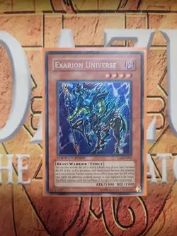 Exarion Universe CT2-EN002 Limited Edition Secret Rare Holo NM Yugioh - Image 1