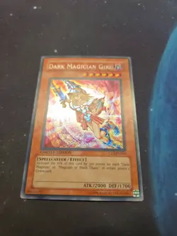 YUGIOH • DARK MAGICIAN GIRL • SECRET RARE • CT2-EN004 • LIMITED ED. • "Very" LP - Image 3