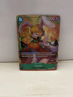 One Piece TCG Two Legends OP08-023 Carrot SR Alt Art Parallel English NM - Image 1