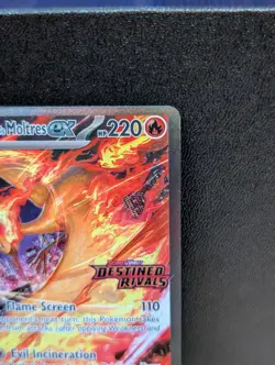 Pokemon TCG Team Rockets Moltres EX Destined Rivals Stamped Promos Card 229/182 - Image 4