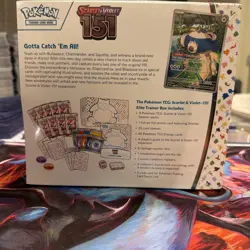 Pokemon TCG SEALED SV: Scarlet & Violet 151 (MEW) Elite Trainer Box ETB NM - Image 2