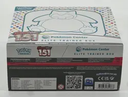 Pokemon TCG SV 151 Elite Trainer Box ETB Scarlet & Violet Factory Sealed - Image 2