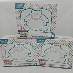 Pokemon TCG SV3.5 151 Pokemon Center Elite Trainer Box (ETB) Factory Sealed (x3) - Image 1