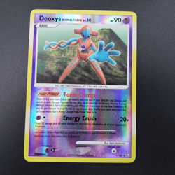 Pokemon Deoxys Normal Forme LV50 Legends Awakened Card 1/146 Reverse Holo LP - Image 1