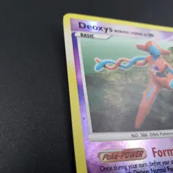 Pokemon Deoxys Normal Forme LV50 Legends Awakened Card 1/146 Reverse Holo LP - Image 3