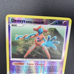 Pokemon Deoxys Normal Forme LV50 Legends Awakened Card 1/146 Reverse Holo LP - Image 4