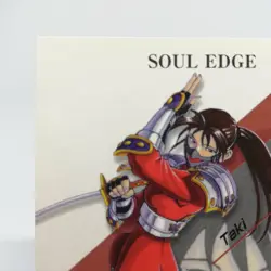 100 Taki Soul Edge Namco Official Collection Card EPOCH trading - Image 2