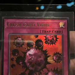 Crush Card Virus (Ver 1) - LCKC-EN046 - LP - Ultra Rare - Unlimited - Yugioh - Image 2