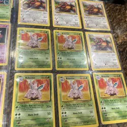 Vintage Bulk Base Cards Pokemon Card Lot 1990’s Pokemon Cards Lot E - Image 5