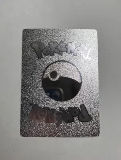 Pikachu Mega Rayquaza Tag Cosplay Silver Foil Fan Art Display Card NM/M - Image 2