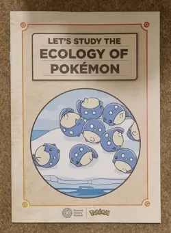 Pokemon Natural History Museum Pikachu at the Museum promo trading card, Ecology - Image 4