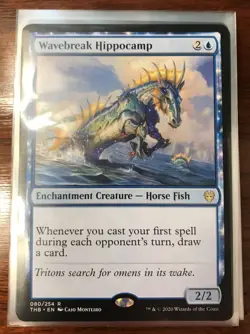 WAVEBREAK HIPPOCAMP Theros Beyond Death MTG Magic the Gathering THB - Image 1