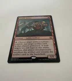MTG Goblin Welder - Foil, Light Play, English Duel Decks: Elves vs. Inventors - Image 2
