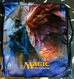 Wizards Coast MtG 2012 Magic Gathering Planeswalker PAX Promo Drawstring Bag - Image 1