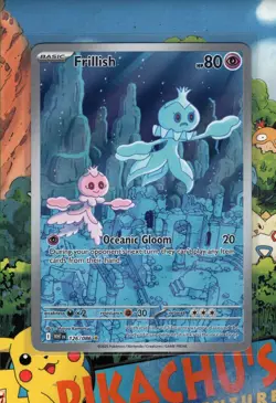 Pokemon TCG Frillish Illustration Rare SV: White Flare 126/086 NM/M - Image 1