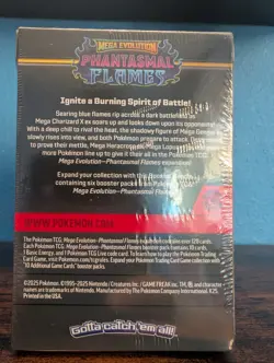 Pokemon TCG Phantasmal Flames Booster Bundle ME02 Factory Sealed 6 Packs New - Image 5