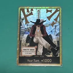 One Piece TCG English OP14 GOLD Don!! Card - The Azure Sea's Seven - Image 1