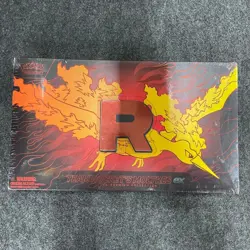 POKEMON TCG Team Rocket's Moltres ex Ultra-Premium Collection, Box Wear - Image 1