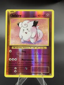 Clefairy - 63/108 - XY Evolutions 2016 - Reverse Holo Rare - LP - Pokemon TCG - Image 1