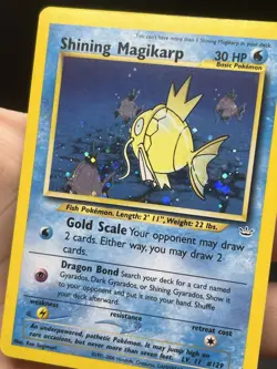 Pokemon TCG Shining Magikarp 66/64 Neo Revelation Holo Secret Rare MP/HP - Image 4