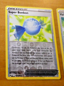 POKEMON ZENITH SUPREME FRANCAISE CARD REVERSE HOLO CARTE SUPER BONBON 141/159 FR - Image 1