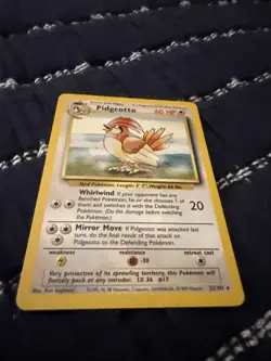 Pokemon TCG Pidgeotto Base Set Unlimited Rare Card 22/102 NM - Image 2