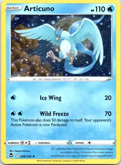 Articuno (Cosmos Holo) Promo Miscellaneous Cards & Products 036/195 NM - Image 1